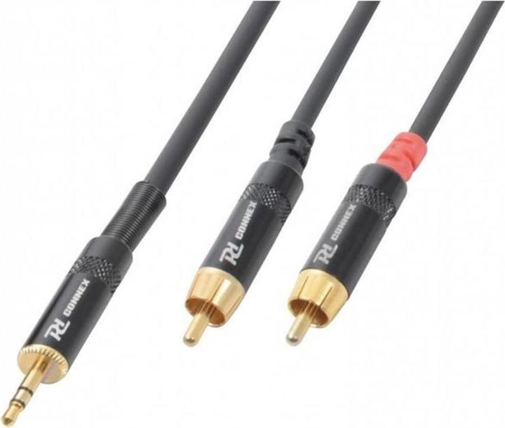 Image du produit PD Connex CX85-6 Jack 3,5mm, mâle - Cinch 6 m (6 m, Câble AUX, Câbles Cinch)