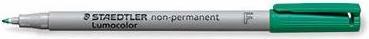 Image du produit Staedtler Lumocolor non-permanent (Vert, 0.60 mm, 10 x)