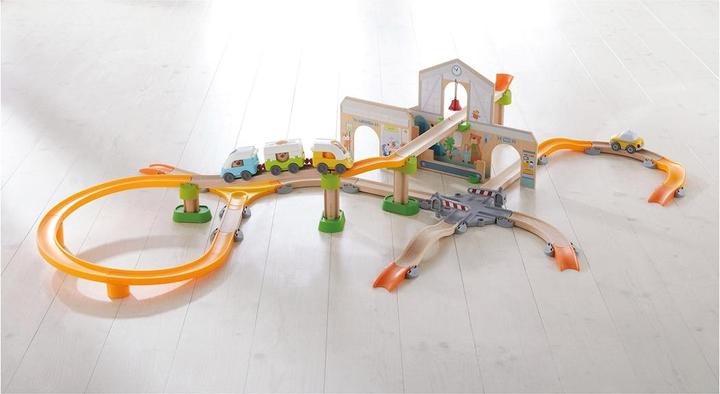Actual product image Haba Kullerbü Knikkerbaan - Speelbaan Station