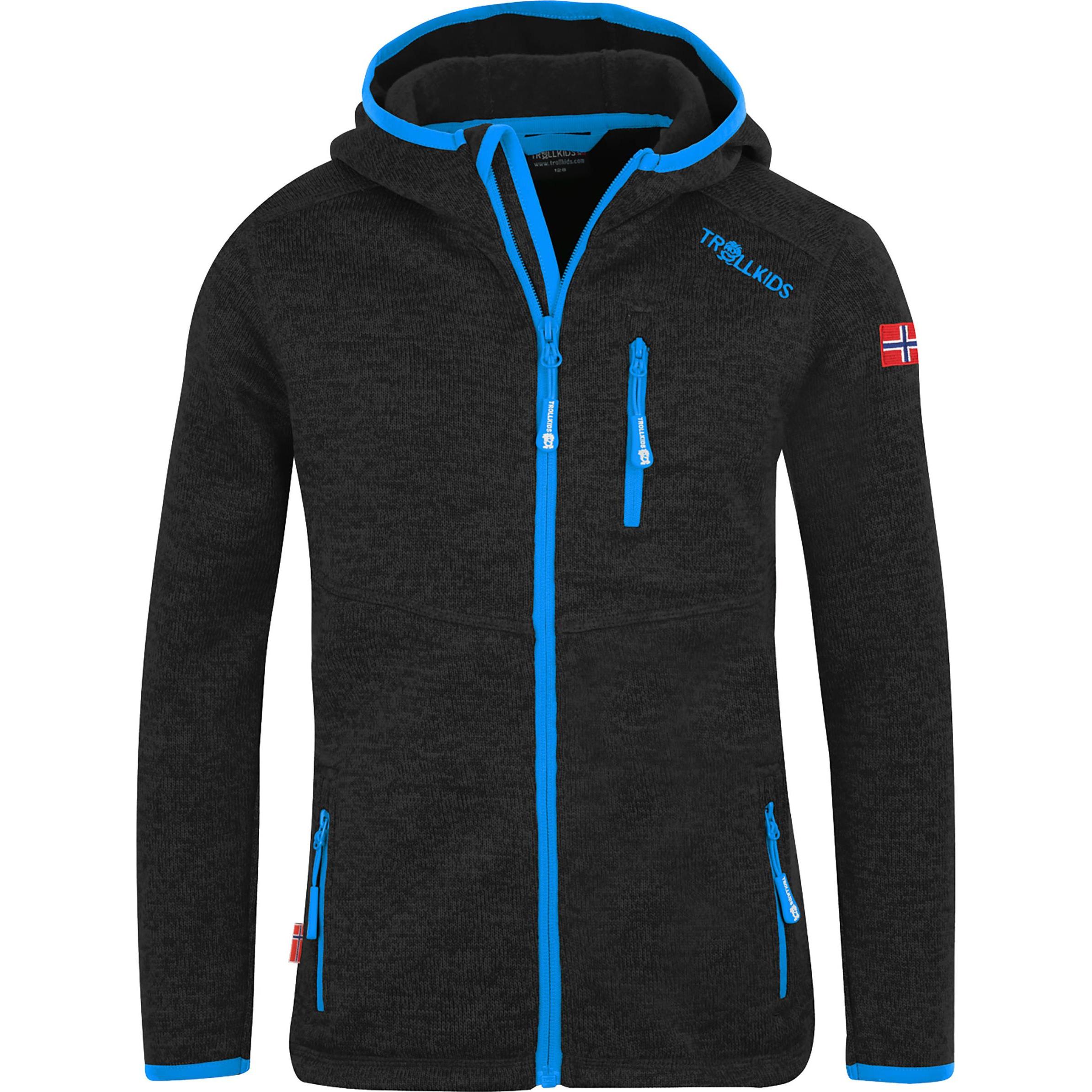 Trollkids, Unisex, Jacke, Jondalen XT (116), Grau, 116
