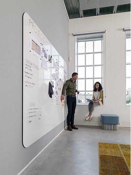 Image du produit Chameleon Tableau blanc design XXL VisuWall