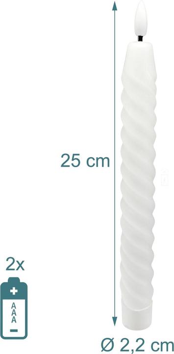 Immagine prodotto Relaxdays 6x candele LED (6x)