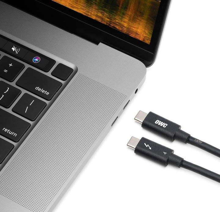 Actual product image OWC Thunderbolt — USB C (2 m, USB 4.0, 100 W)