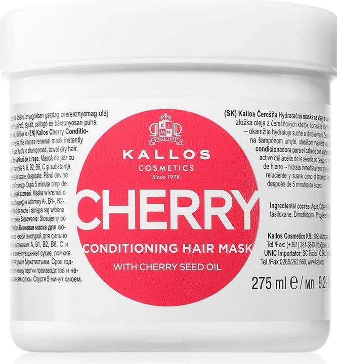 Kallos Cosmetics Kallos Cherry Mask 275ml Nourishing Hair Mask (275 ml)