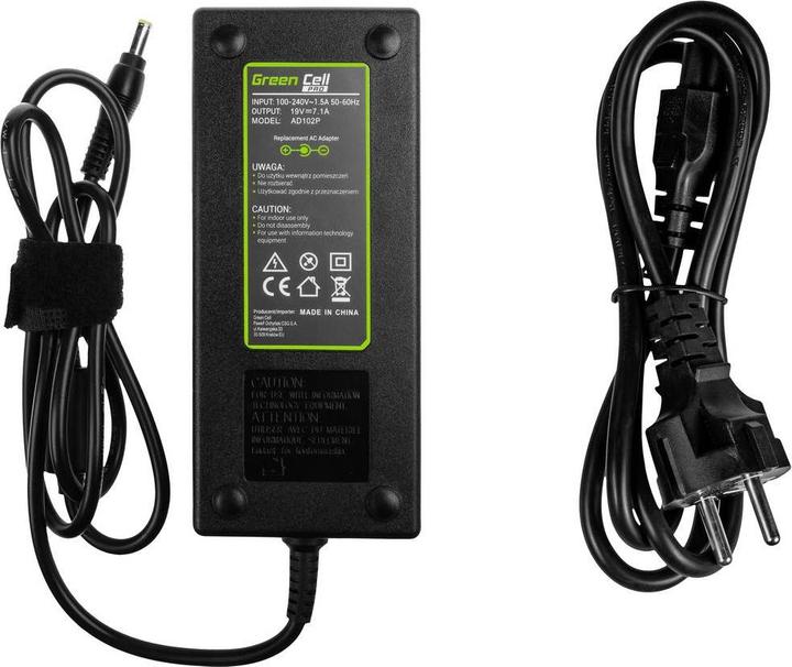 Produktbild GreenCell PRO Laptop Charger for Acer Aspire Nitro V15 (135 W)
