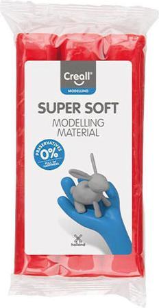 Produktbild Creall Supersoft Clay Konservierungsmittelfrei Rot - 500g.