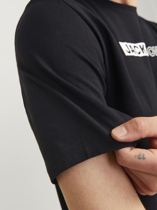 Actual product image Jack & Jones Logo round neck T-shirt T-shirt (XL)