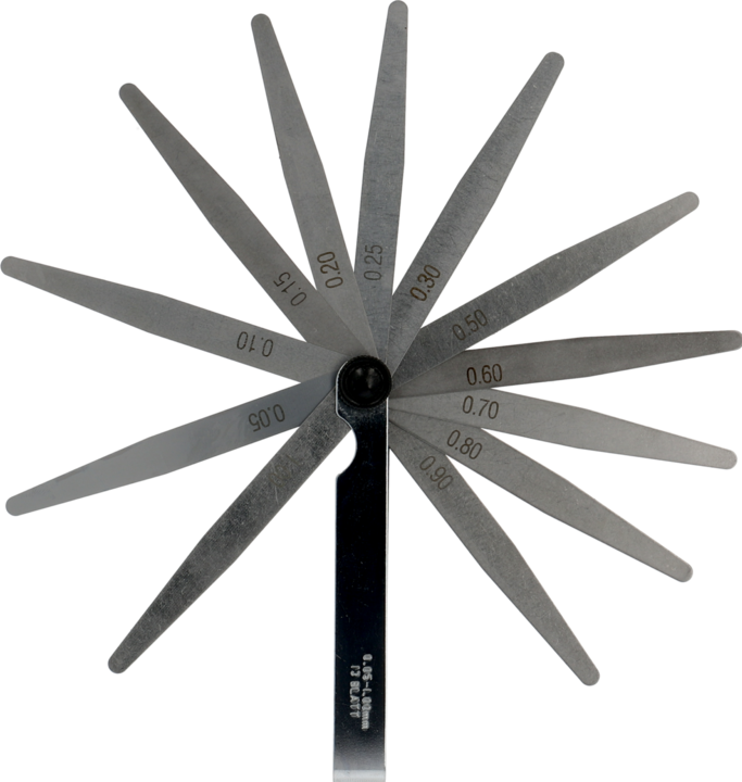 Actual product image Unitec Feeler gauge (0.10 cm)
