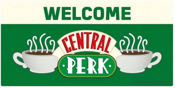 Image du produit Friends Tableau métallique Central Perk
