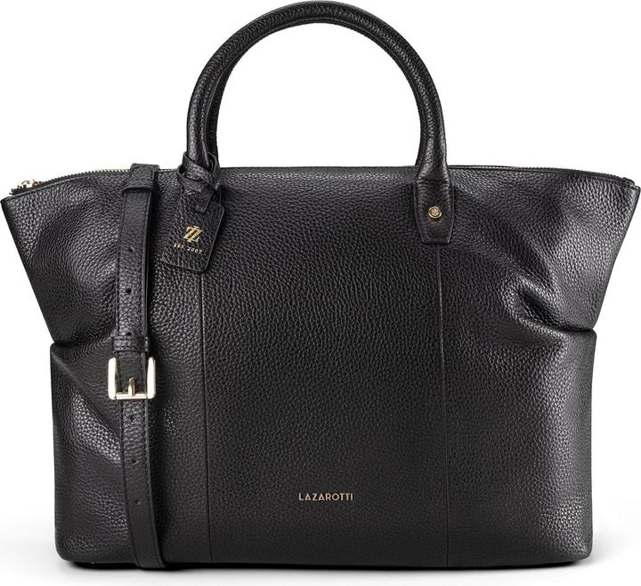 Lazarotti Bologna Leather Shopper Sac en cuir 36 cm (10 l)