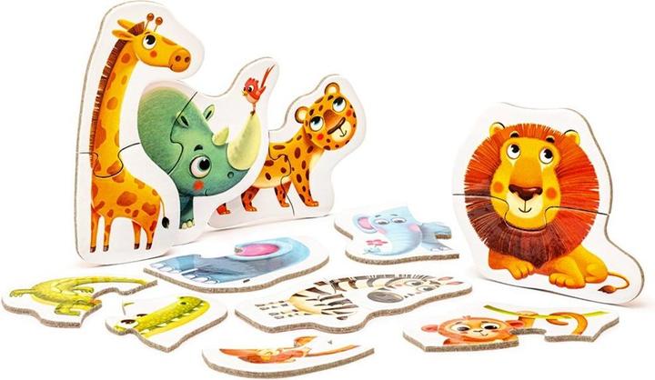 Actual product image Puzzlika puzzle "African animals (2 pieces)