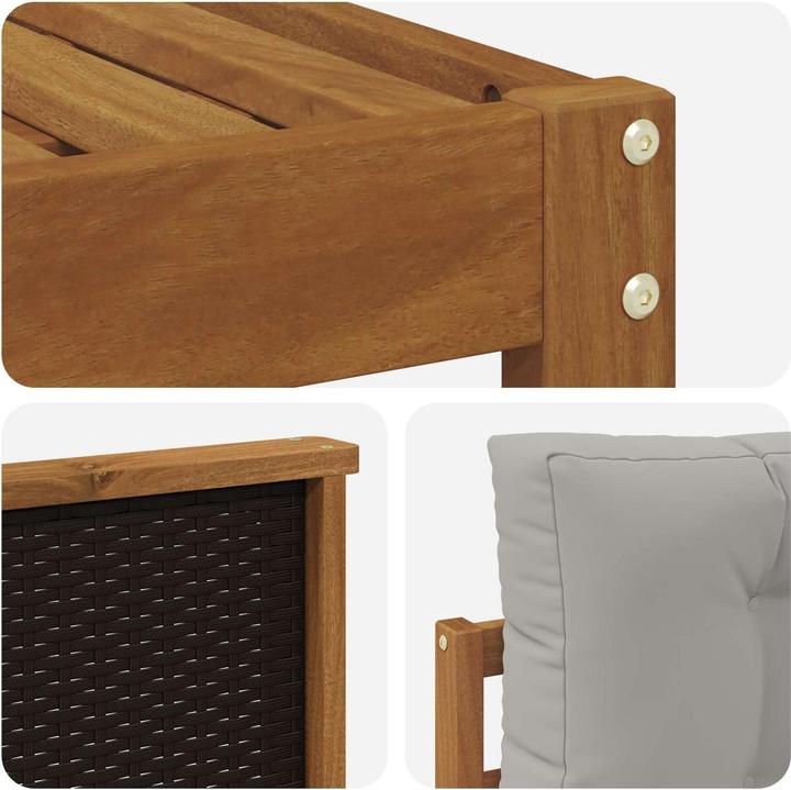 Produktbild vidaXL Outdoor-Sofagarnitur