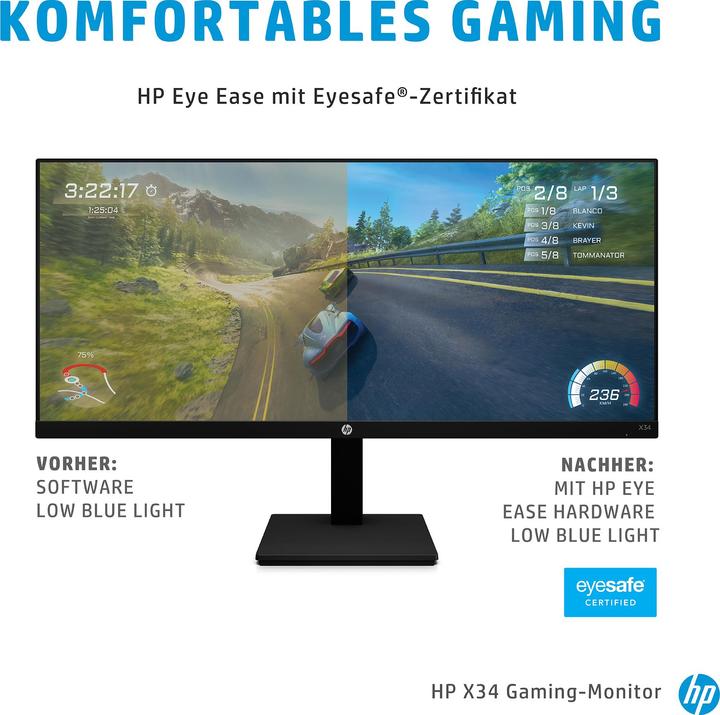 Immagine prodotto HP X34 (3440 x 1440 pixel, 34")