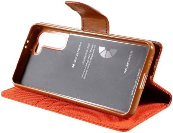 Actual product image Goospery Canvas Diary Series (Samsung Galaxy S21+)