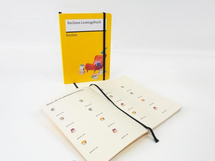 Produktbild Reclams Lesetagebuch (A5, Harter Einband)