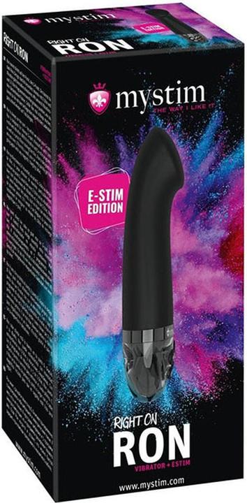 Mystim Vibromasseur Right on Ron eStim Noir