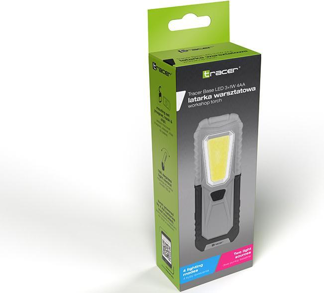 Produktbild Tracer BASE LED 3+1W workshop flashlight