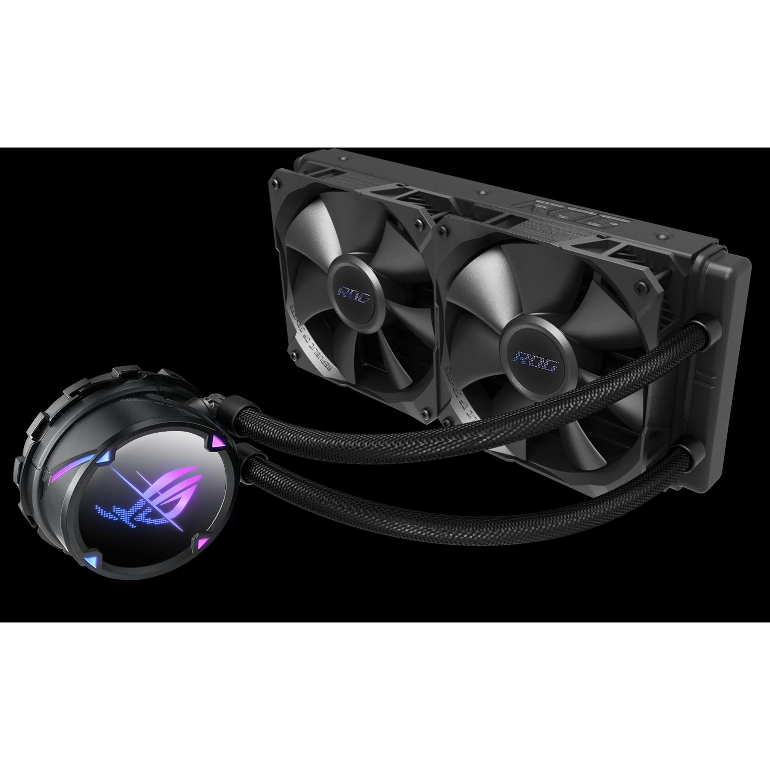 ASUS ROG Strix LC II 240, CPU Wasserkühler, Schwarz