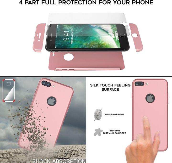 Actual product image Nalia 360 degree cell phone case (Apple iPhone 7 Plus)
