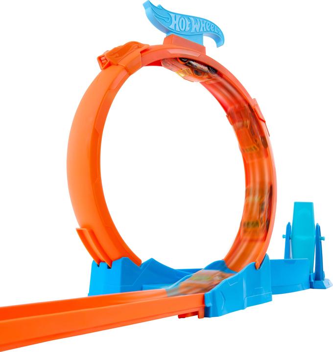 Actual product image Hot Wheels Track Creator Triple Loop Kit