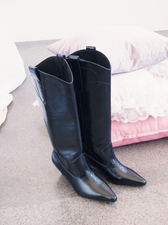 Actual product image Bianco BIABALEY Cowboystiefel (37)