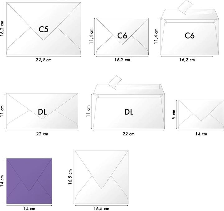 Actual product image Clairefontaine Envelopes (160x)