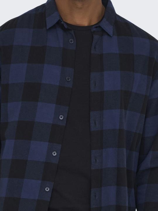 Produktbild Only & Sons Kariertes Langarmhemd (XS)