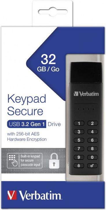 Produktbild Verbatim Keypad Secure (32 GB, USB-A)