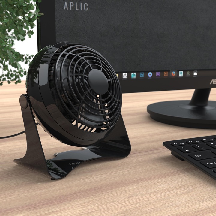 Actual product image CSL Mini USB fan, table fan (49 dB)