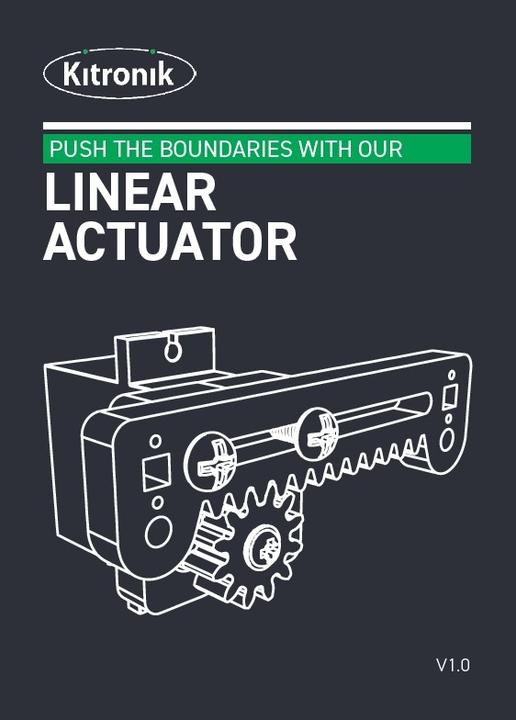 Image du produit Kitronik Kit d'actionneurs linéaires