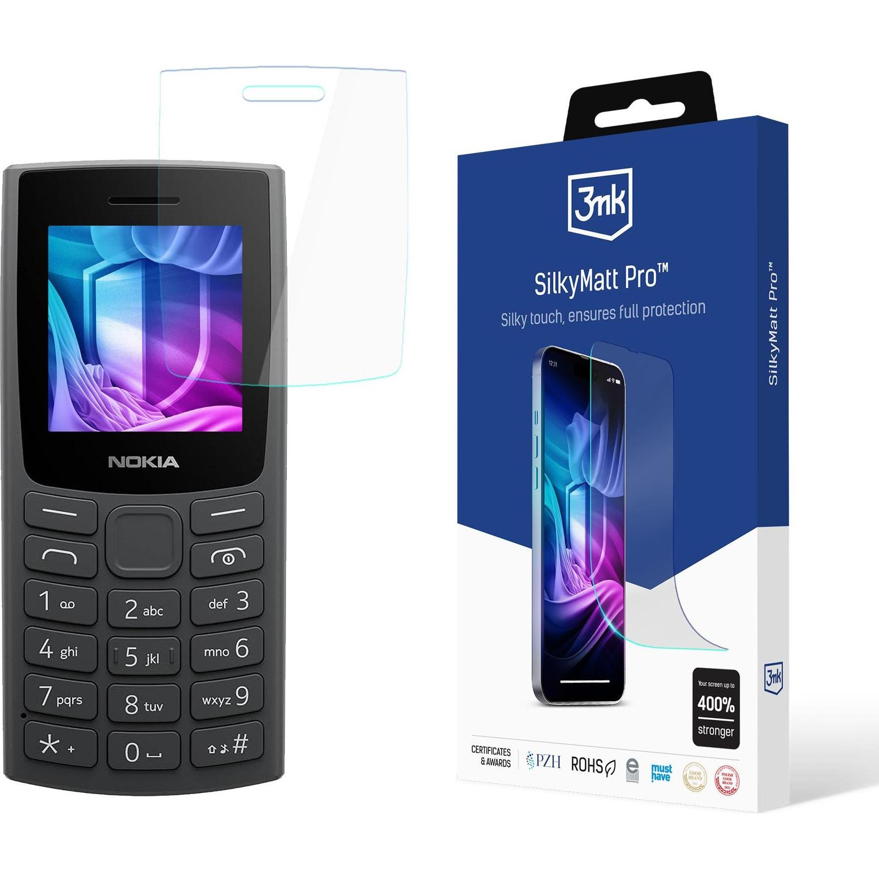 3MK Nokia 105 (2023) - Silky Matt Pro, Mobilgerät Ersatzteile