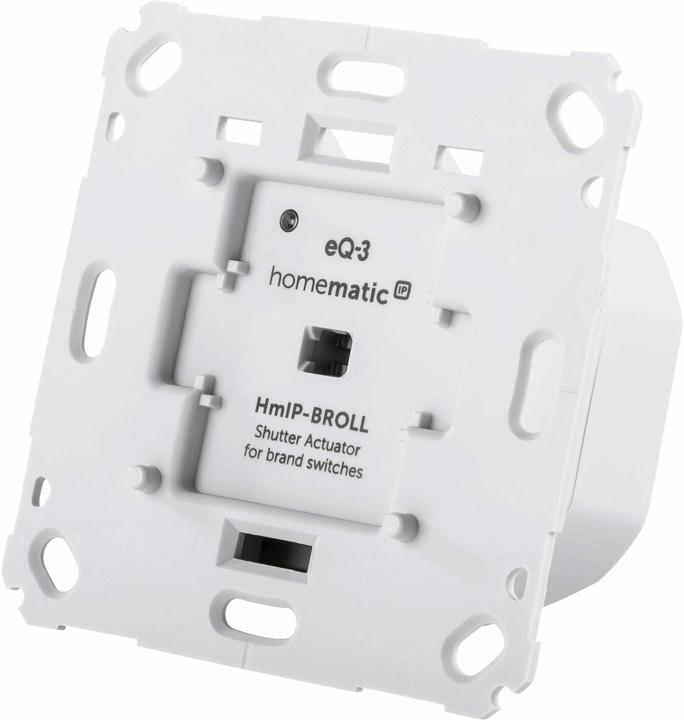 Actual product image Homematic IP Roller shutter actuator for brand switches (Shutter actuator)