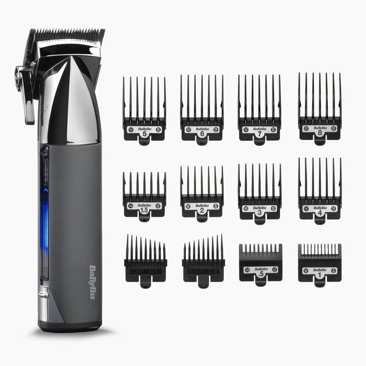 Productafbeelding BaByliss E996E haartrimmer/knipper Antraciet