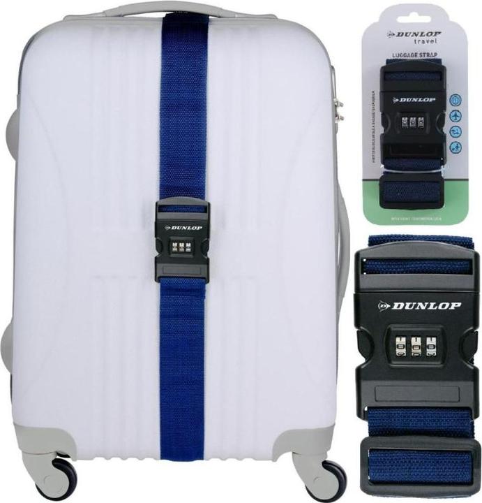 Produktbild Dunlop Koffergurt & Kammschloss (Kofferriemen, Schlösser & Anhänger)