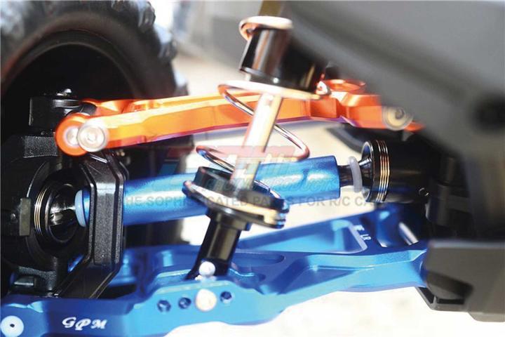 Actual product image GPM Stahl CVD gehärtet mit Aluminiumwelle v/h orange (4 Stk.) TRX MAXX