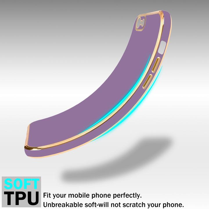 Image du produit Cadorabo Étui pour Apple iPhone 6 / 6S en TPU avec protection pour appareil photo LM130 Style (Apple iPhone 6)