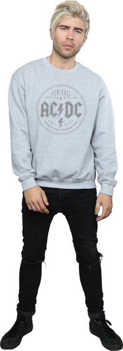 Produktbild AC/DC Rock N Roll Damnation Schwarz Baumwolle Sweatshirt (S)