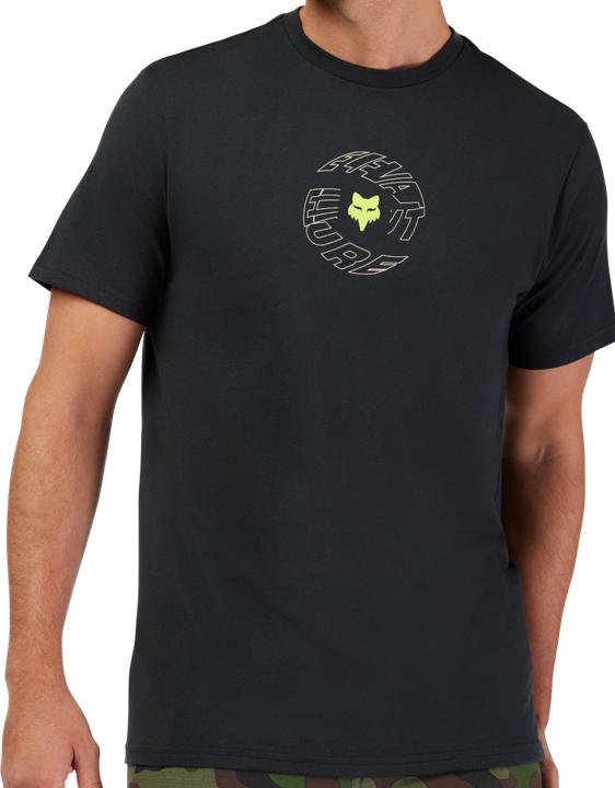 Actual product image Fox Spiral SS Prem Tee (L)