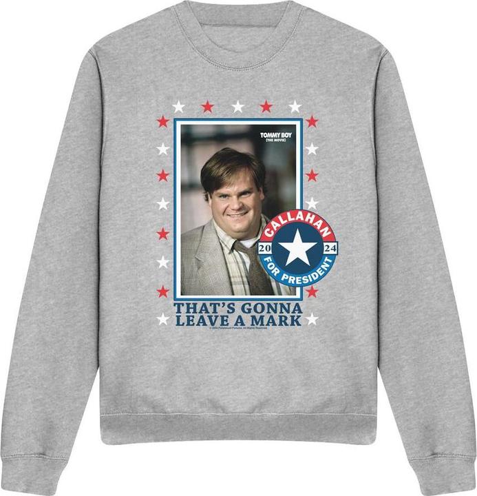 Actual product image Unisex Adult Callahan For President 2024 Sweatshirt (L)