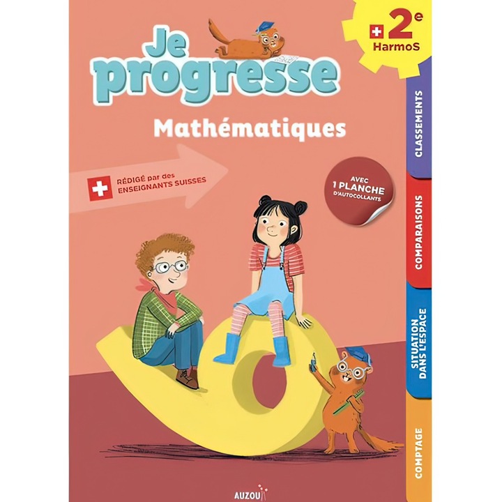 Actual product image Je progresse 2e harmos - Mathématiques - Nouvelle édition (French, Collectif, 2025)
