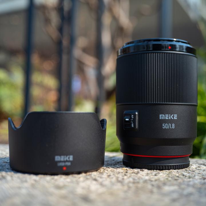 Actual product image Meike 50mm f/1.8 AF STM Lens Sony E Mount (Sony E)