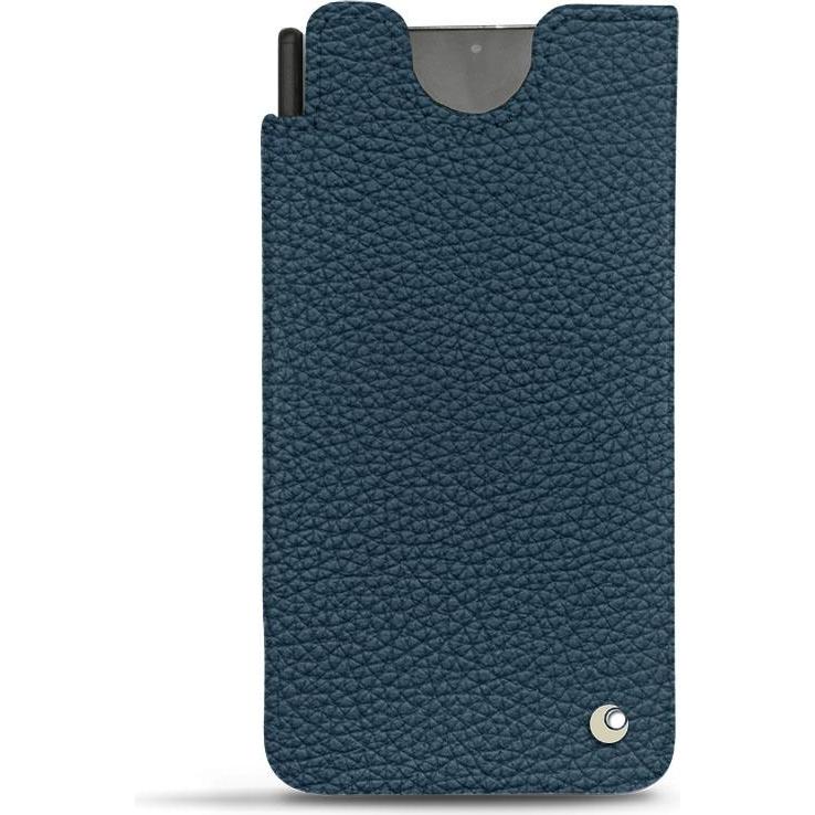 Noreve Lederschutzhülle (Samsung Galaxy S21 Ultra), Smartphone Hülle, Blau