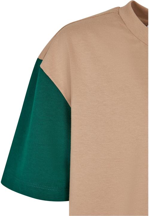 Actual product image Urban Classics Boys Organic Oversized Colorblock Tee - 19581 (134, 140)