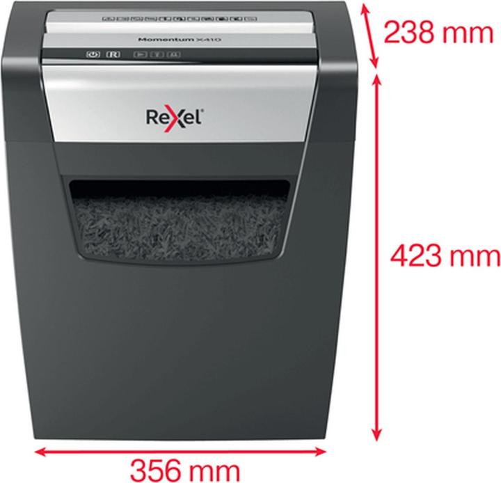 Actual product image Rexel Momentum X410 (Particle cut)