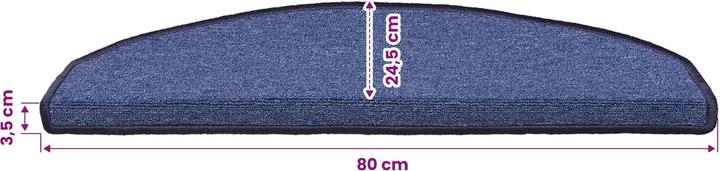 Produktbild vidaXL Stufenmatten (80 x 24.50 cm)