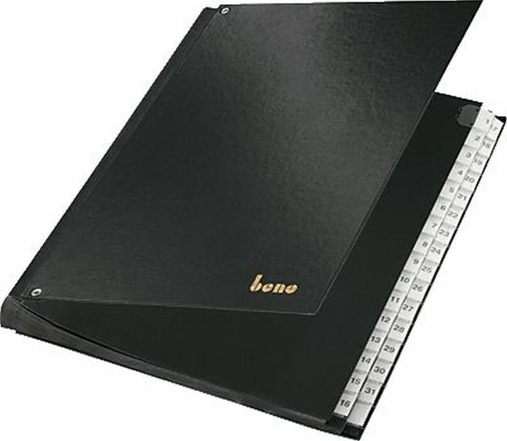Bene Desk file 1-31 black (A4, 1 x)