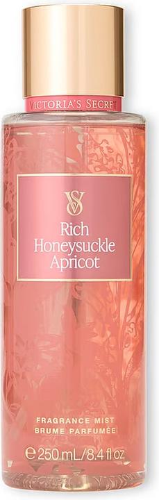 Victoria's Secret Rich Honeysuckle Apricot Scent Perfume Mist Spray 8.4 Oz (840 ml, Körper- & Haarduftspray)