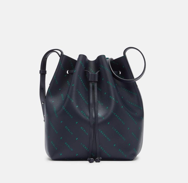 Immagine prodotto Liebeskind Berlin Borsa a secchiello monogramma morbida nappa blu vestito