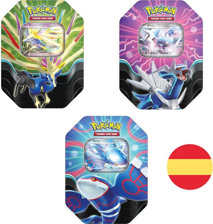 Produktbild Pokémon Spanish Pokemon assorted Collectible card game tin