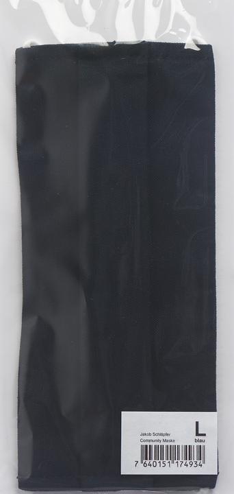 Actual product image Jakob Schlaepfer Testex Community Maske L navyblau (1 x)